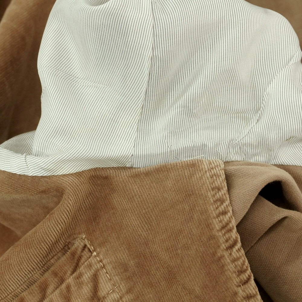 【中古】ボリオリ BOGLIOLI COAT 細畝コーデュロイ 3B カジュアルジャケット ベージュ【 50 】【 状態ランクC 】【 メンズ 】