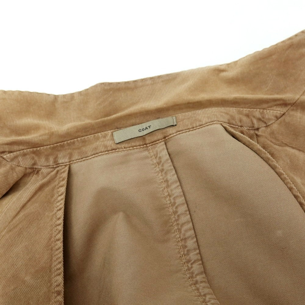 【中古】ボリオリ BOGLIOLI COAT 細畝コーデュロイ 3B カジュアルジャケット ベージュ【 50 】【 状態ランクC 】【 メンズ 】