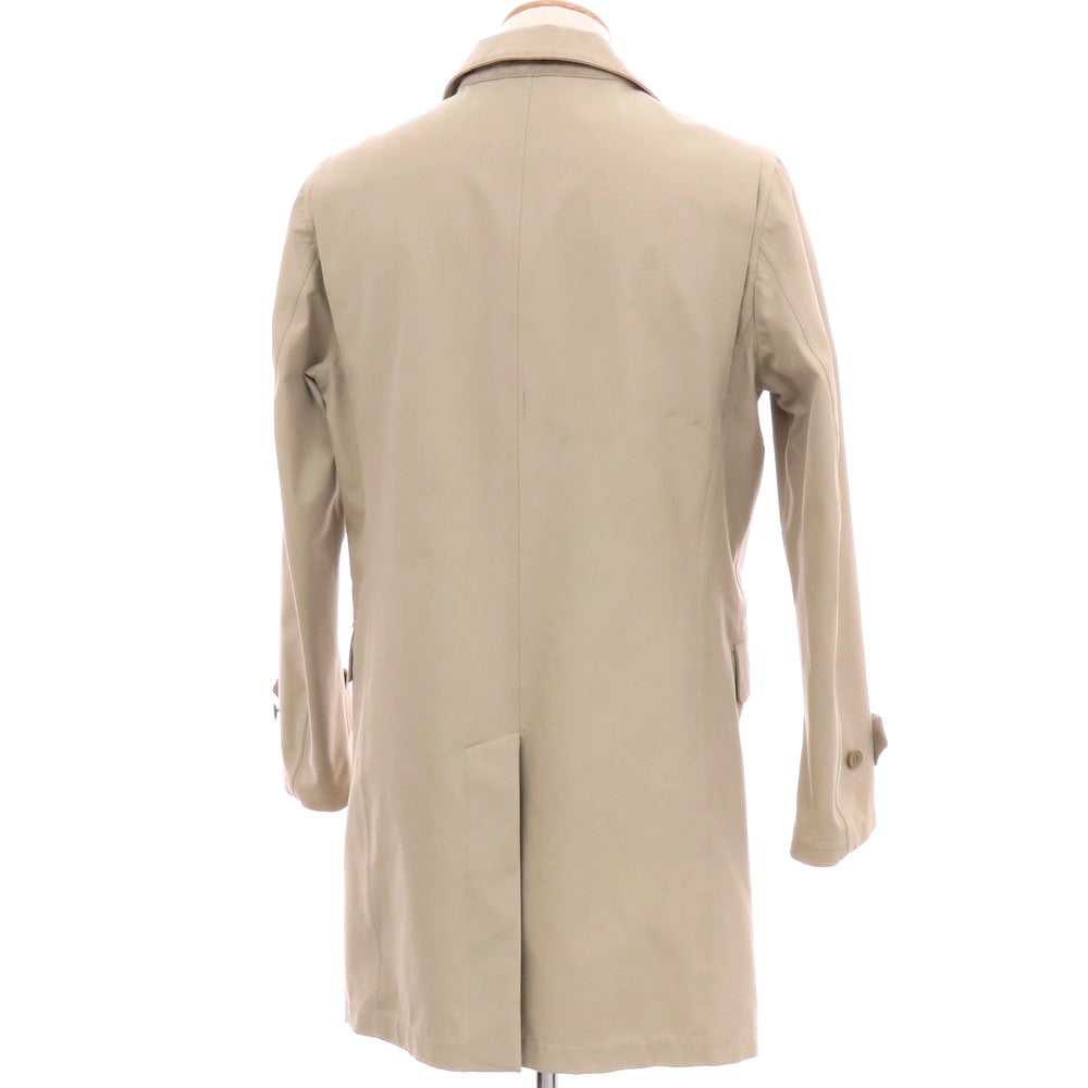 【中古】ロロピアーナ Loro Piana コットンポリエステル ステンカラーコート ベージュ【 XS 】【 状態ランクC 】【 メンズ 】