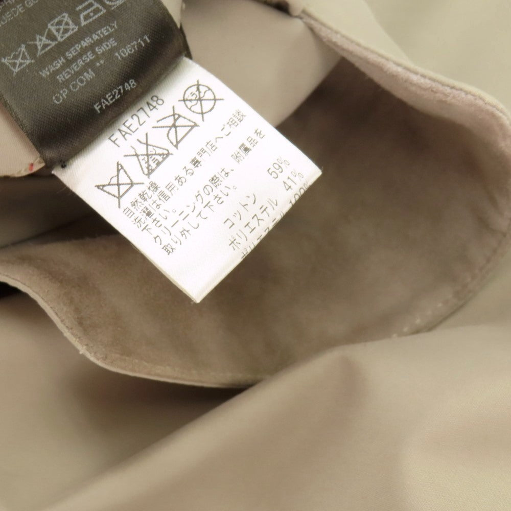 【中古】ロロピアーナ Loro Piana コットンポリエステル ステンカラーコート ベージュ【 XS 】【 状態ランクC 】【 メンズ 】