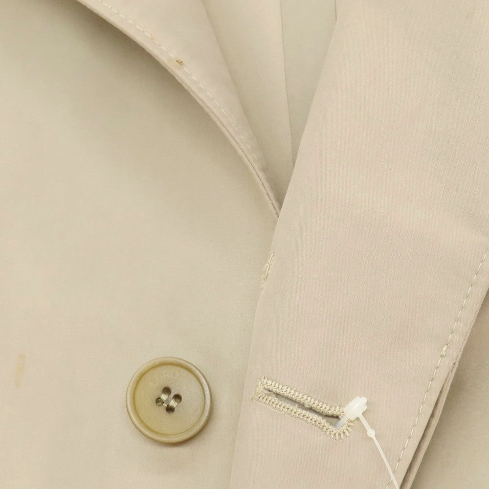 【中古】ロロピアーナ Loro Piana コットンポリエステル ステンカラーコート ベージュ【 XS 】【 状態ランクC 】【 メンズ 】