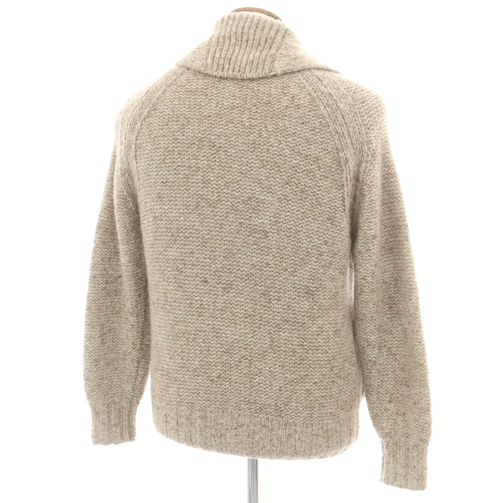 【中古】ロロピアーナ Loro Piana カシミヤ ショールカラー カーディガン ブラウン【 46 】【 状態ランクC 】【 メンズ 】