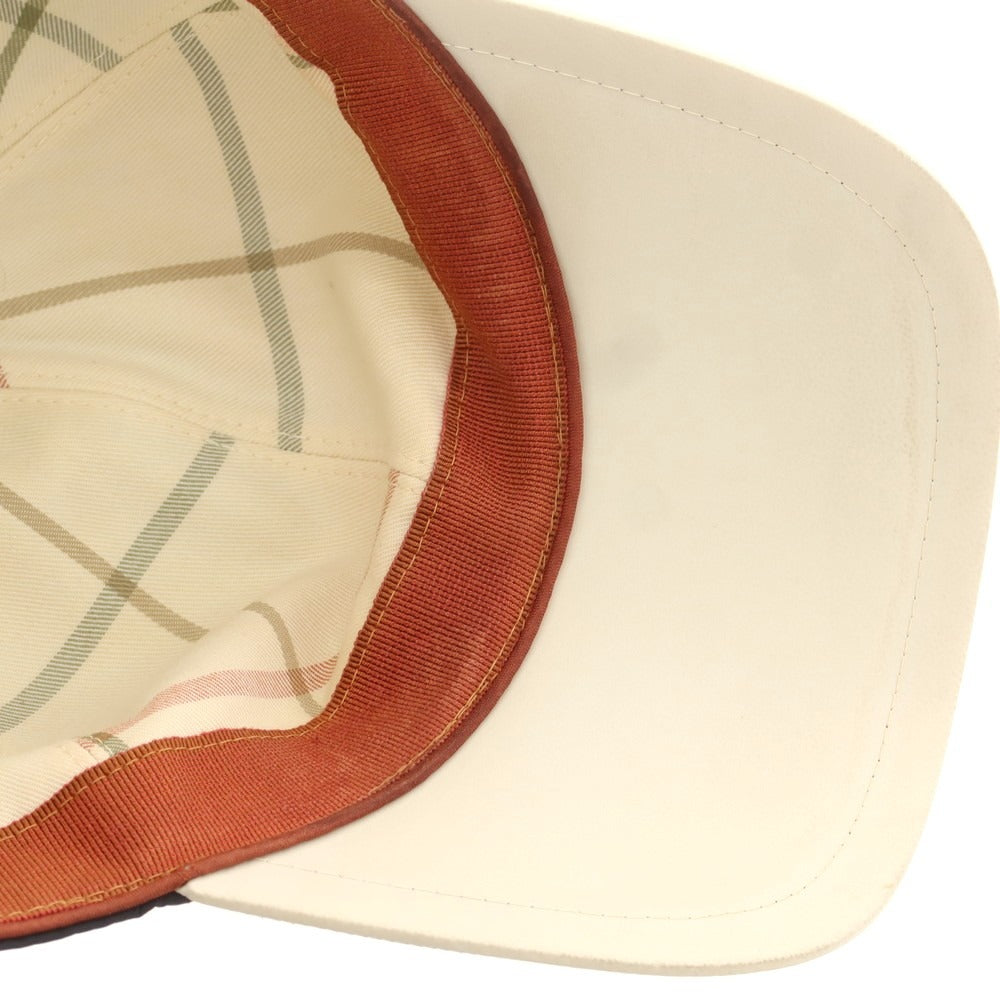 【中古】ロロピアーナ Loro Piana ポリエステルポリウレタン ベースボールキャップ ネイビー【 状態ランクC 】【 メンズ 】