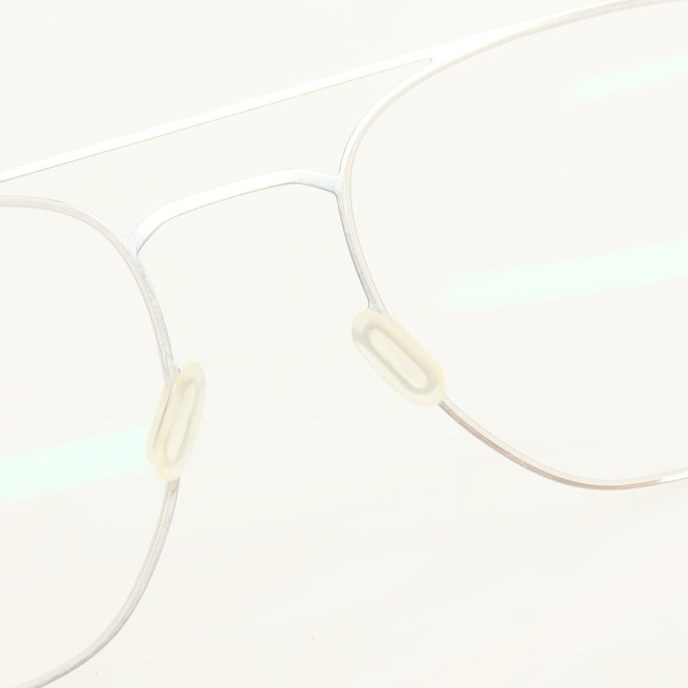 【中古】マイキータ MYKITA JORGOS チタン フルリム メガネ シルバー【サイズ53□20 140】【 状態ランクA 】【 メンズ 】