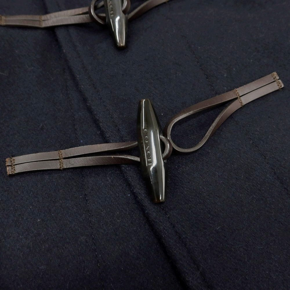 【中古】コーチ COACH ウールレーヨンナイロンアクリルポリエステル ダッフルコート ダークネイビー【 XS 】【 状態ランクB 】【 メンズ 】