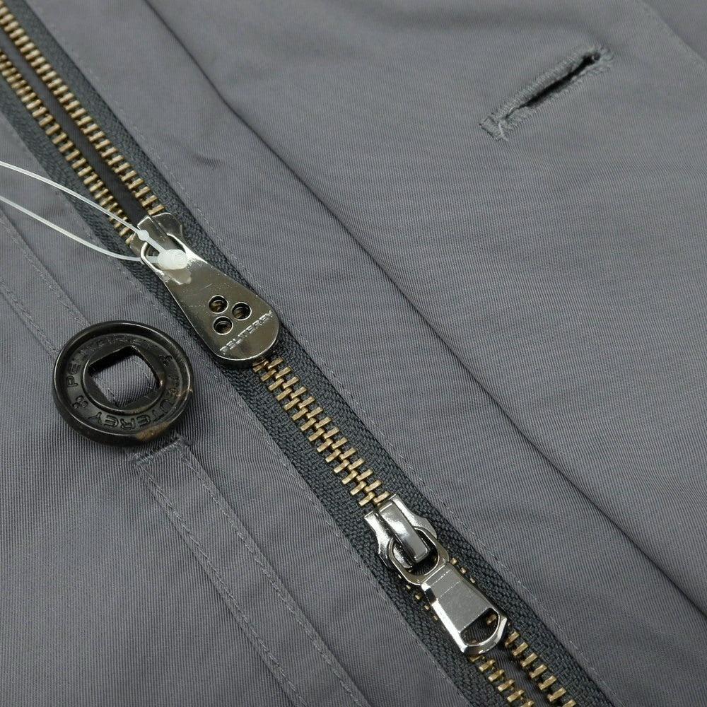 【中古】ピューテリー PEUTEREY ポリエステルコットン フーデッド ダウンコート グレー系【 XS 】【 状態ランクC 】【 メンズ 】