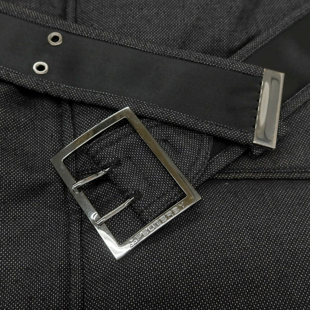 【中古】ピューテリー PEUTEREY ハリケーン フーデッド ダウンコート ブラック【 XS 】【 状態ランクC 】【 メンズ 】