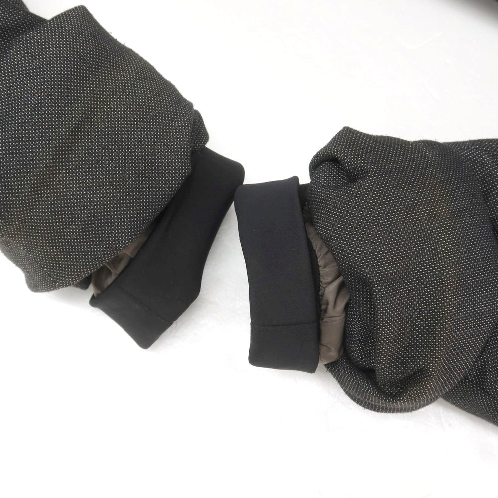 【中古】ピューテリー PEUTEREY ハリケーン フーデッド ダウンコート ブラック【 XS 】【 状態ランクC 】【 メンズ 】