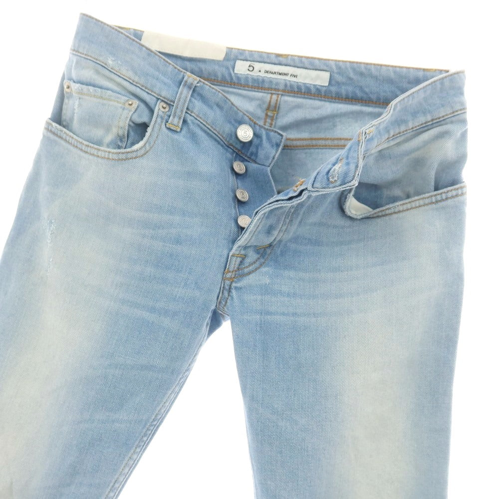【中古】デパートメントファイブ Department5 ストレッチ コットン ジーンズ デニムパンツ ライトブルー【 29 】【 状態ランクB 】【 メンズ 】