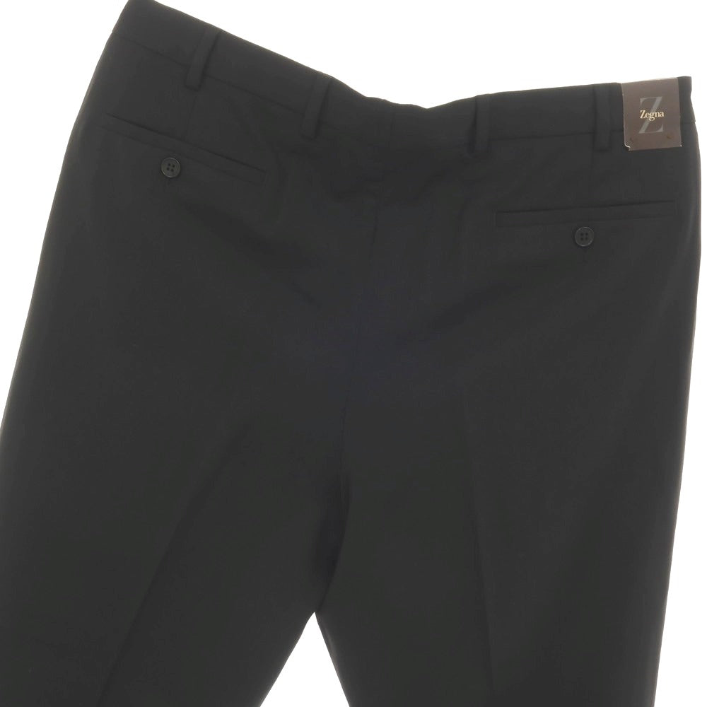【中古】ジーゼニア Z Zegna ウール ドレススラックスパンツ ブラック【サイズ54】【 状態ランクA 】【 メンズ 】