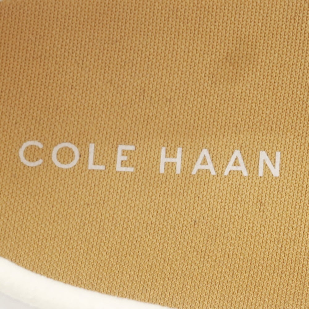 【中古】コールハーン COLE HAAN GRAND CROSSCOURT2 レザー スニーカー オフホワイト【 10 1/2 】【 状態ランクB 】【 メンズ 】