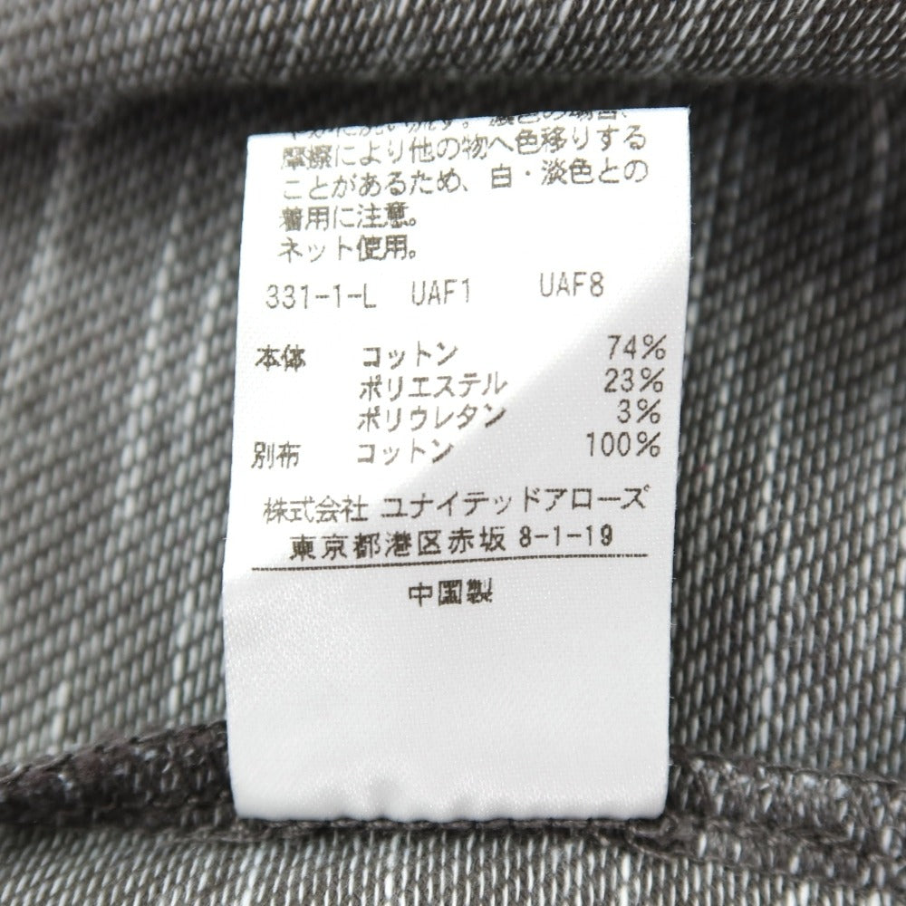 【中古】ア デイ イン ザ ライフ ユナイテッドアローズ a day in the life united arrows コットンポリエステルポリウレタン 半袖ポロシャツ グレーブラウン【サイズXL】【 状態ランクB 】【 メンズ 】