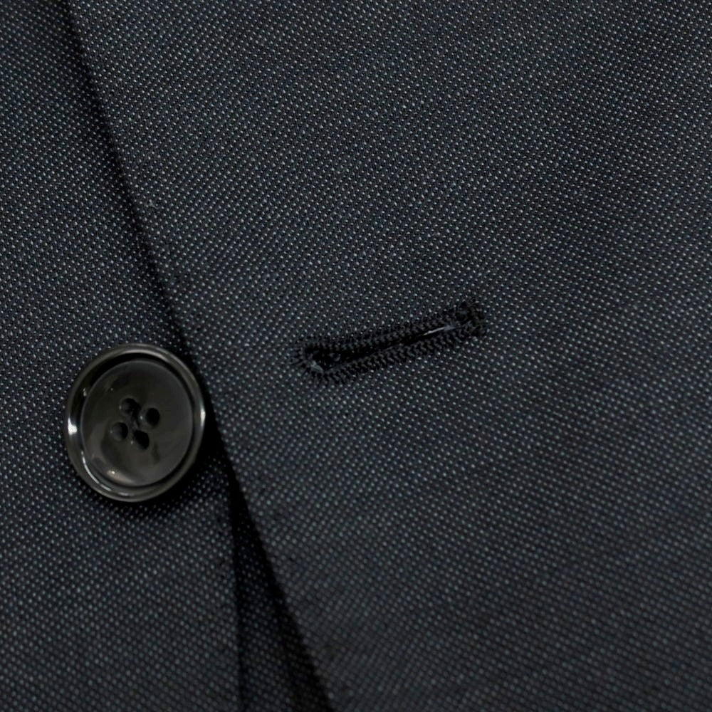 【中古】ラルディーニ LARDINI ポリエステルウール 3つボタンスーツ チャコールグレー【サイズ42】【 状態ランクA 】【 メンズ 】