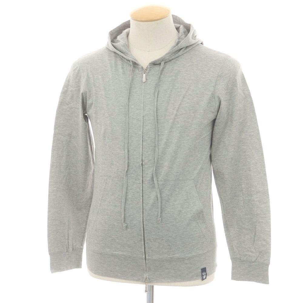 【中古】ドルモア DRUMOHR コットン ダブルジップ パーカー グレー【 S 】【 状態ランクB 】【 メンズ 】