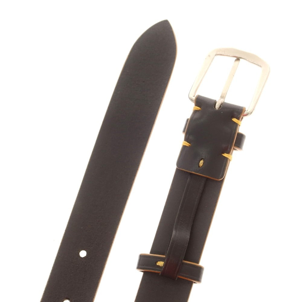 【中古】イルミーチョ il micio レザー ベルト ブラック【 80 】【 状態ランクB 】【 メンズ 】