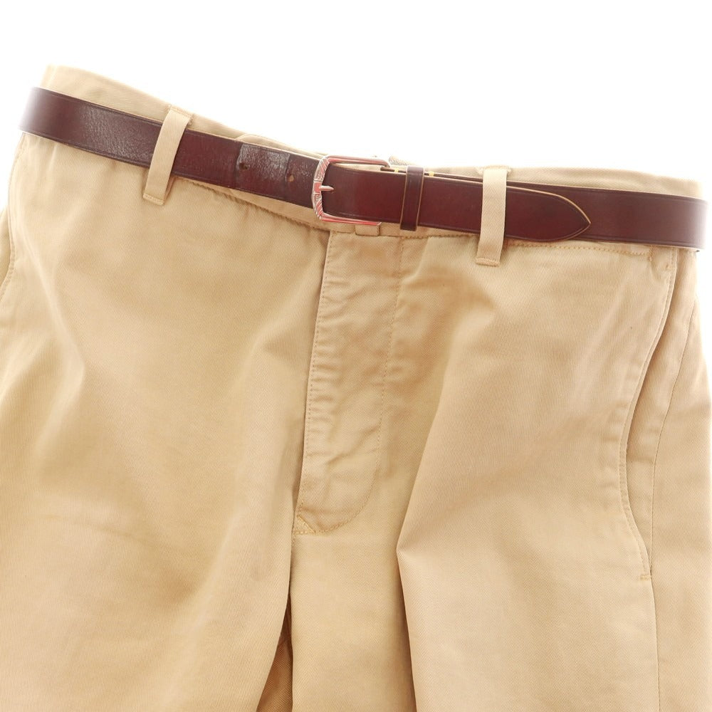 【中古】イルミーチョ il micio レザー ベルト ブラウン【 80 】【 状態ランクB 】【 メンズ 】