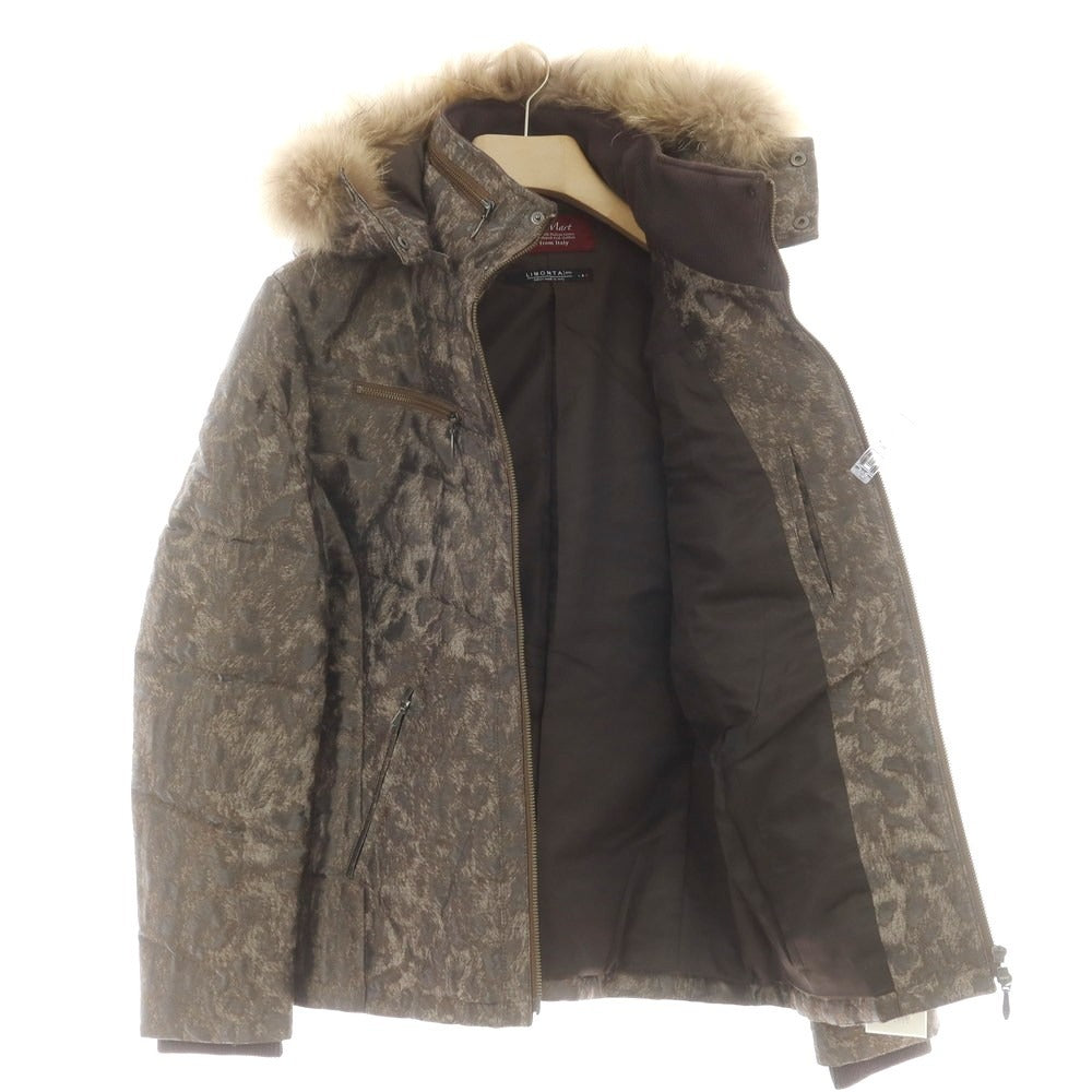 【中古】トルネードマート TORNADO MART ポリエステルウール ファー ダウンジャケット ブラウン【 L 】【 状態ランクA 】【 メンズ 】