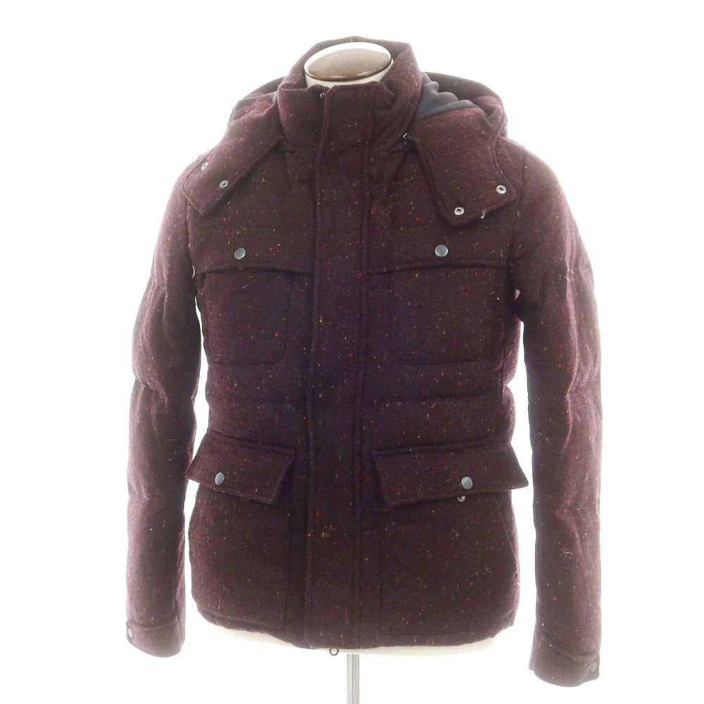 【中古】ボイコット BOYCOTT ウールポリエステル ダウンジャケット パープル系【 3 】【 状態ランクB 】【 メンズ 】