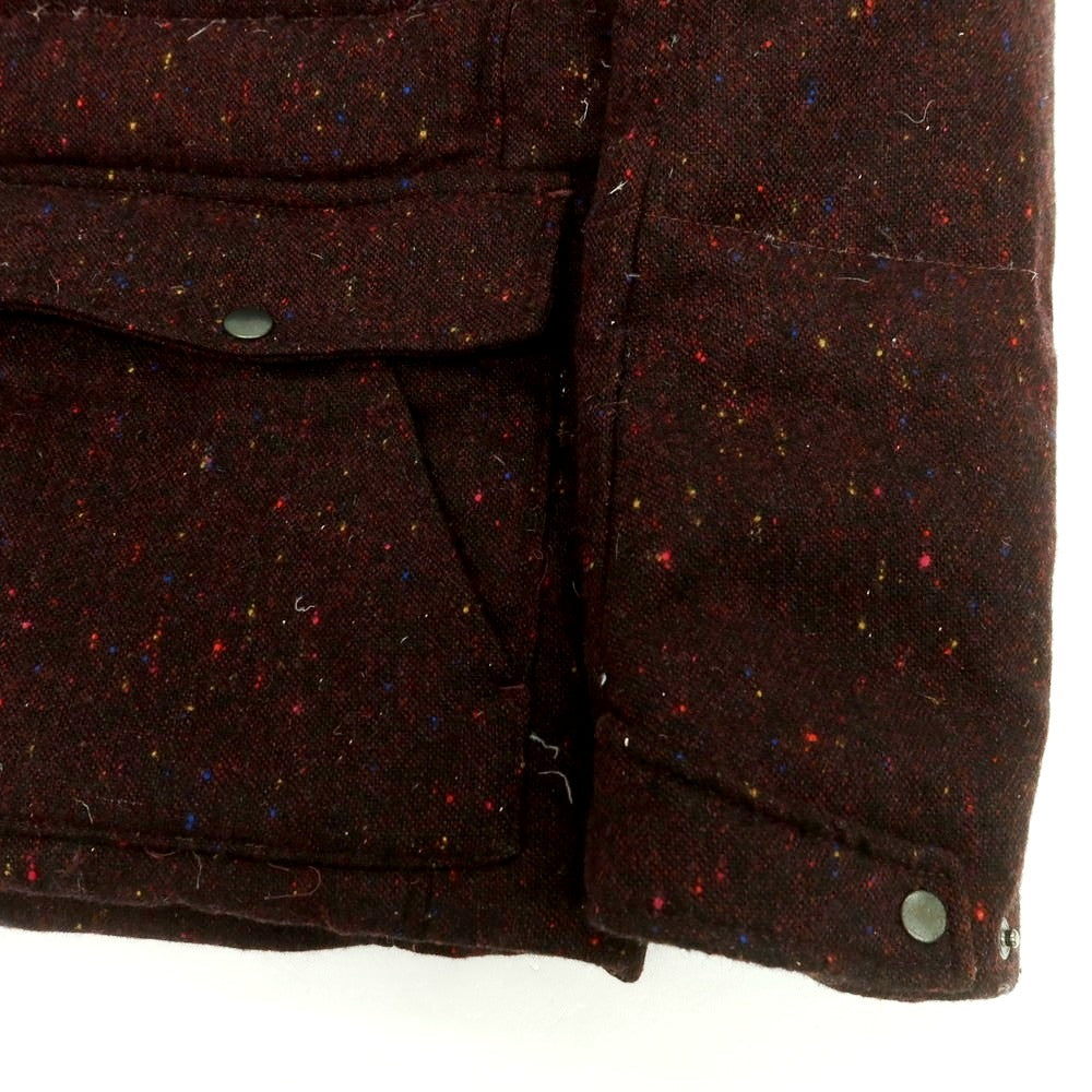 【中古】ボイコット BOYCOTT ウールポリエステル ダウンジャケット パープル系【 3 】【 状態ランクB 】【 メンズ 】