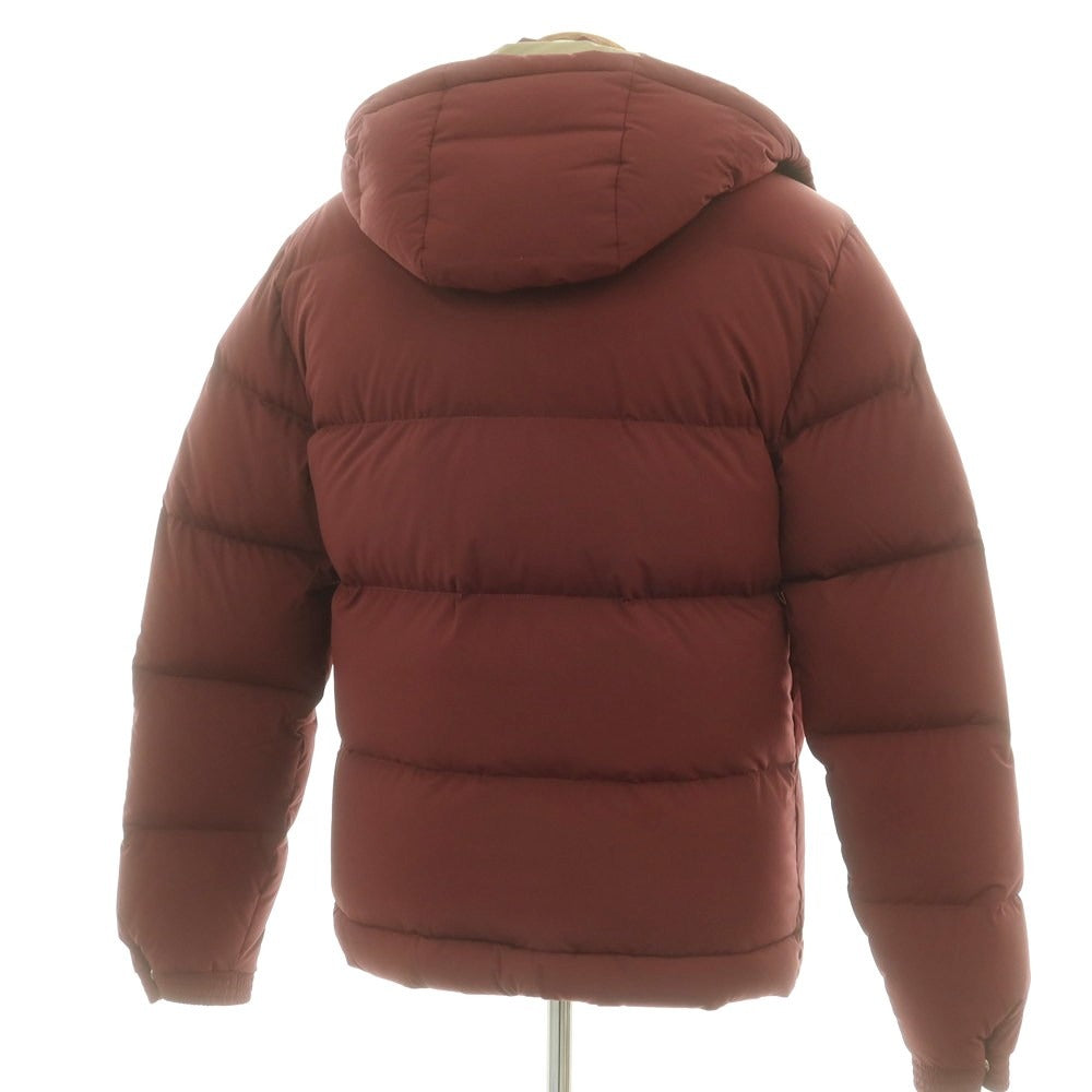 【中古】ダンヒル Dunhill ストレッチナイロン ダウンジャケット ワインレッド【 OSR(165/84A) 】【 状態ランクA 】【 メンズ 】