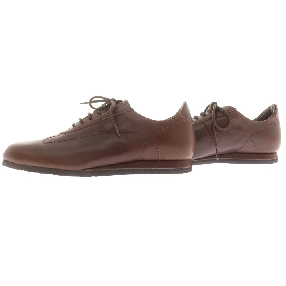 【中古】バーバリーロンドン BURBERRY LONDON レザー スニーカー ブラウン【 25 】【 状態ランクC 】【 メンズ 】