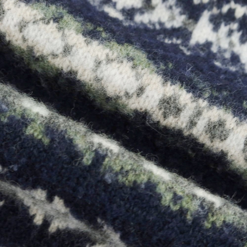 【中古】マカラスター Macalastair ウールナイロン Vネック ニットベスト ネイビー【 38 】【 状態ランクC 】【 メンズ 】