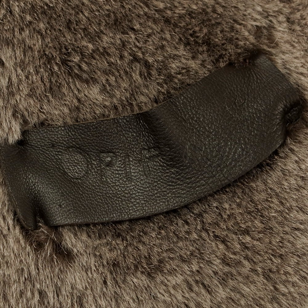 【中古】オピフィックス OPIFIX ラムムートン レザーブルゾン ブラウン【 48 】【 状態ランクC 】【 メンズ 】