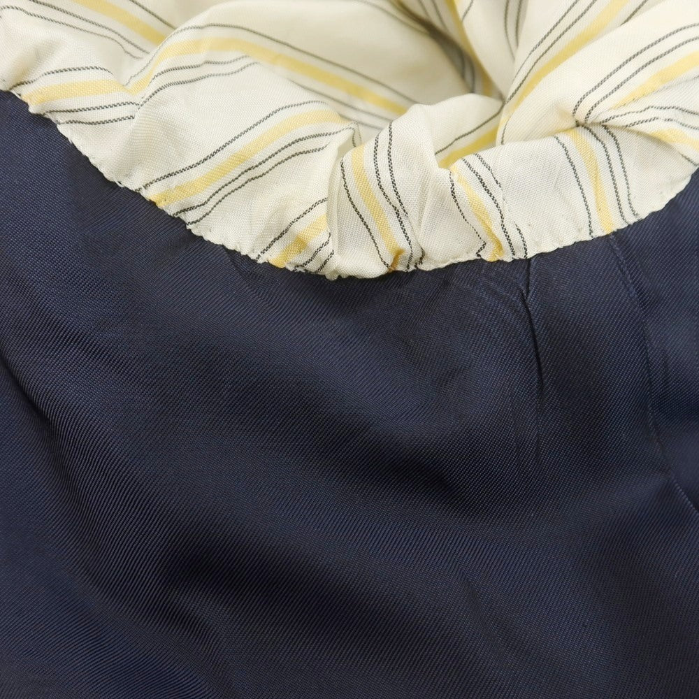 【中古】リベラーノ&リベラーノ LIVERANO&LIVERANO ウール チェック 3つボタンスーツ ネイビーブルーxグレー【 表記なし(M位) 】【 状態ランクB 】【 メンズ 】