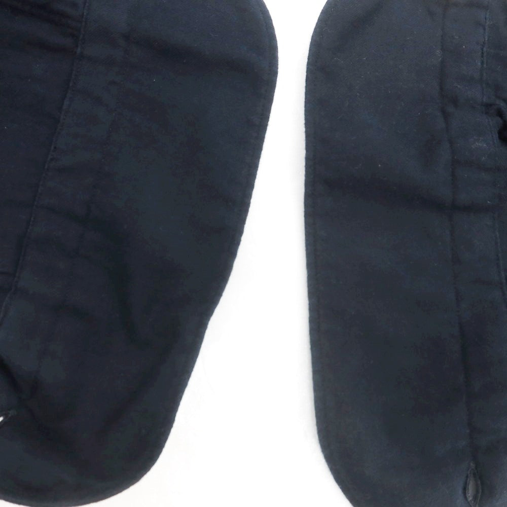 【中古】フィナモレ Finamore コットン カッタウェイ カジュアルシャツ ブラックネイビー系【 S 】【 状態ランクB 】【 メンズ 】