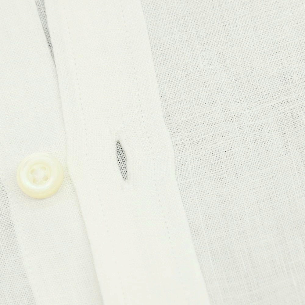 【中古】ブリッラ ペル イル グスト Brilla per il gusto リネン ワイドカラー カジュアルシャツ ホワイト【サイズS】【 状態ランクA 】【 メンズ 】