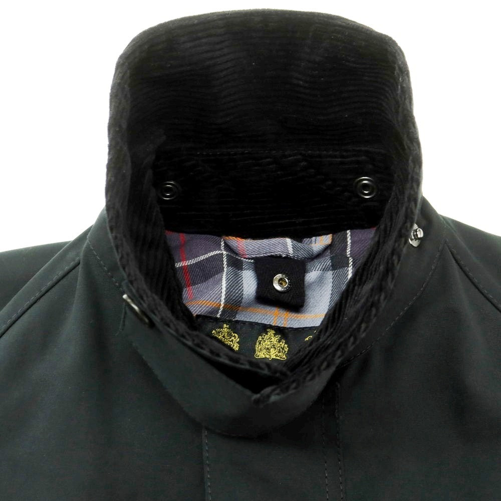 【中古】バブアー Barbour BEDALE ポリエステルコットン フィールドジャケット ブラック【 40 】【 状態ランクA 】【 メンズ 】