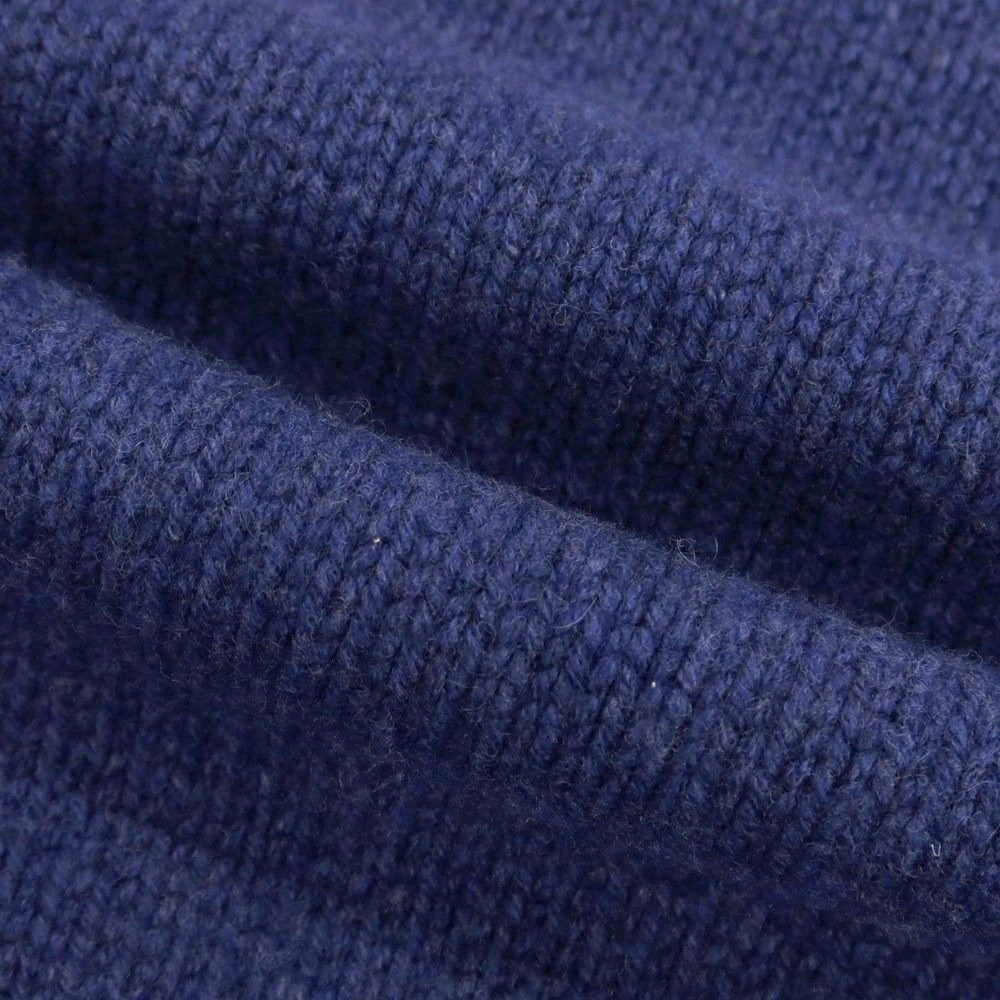 【中古】スローン SLOANE ウールカシミヤ タートルネック プルオーバーニット ライトネイビー【 3 】【 状態ランクA 】【 メンズ 】