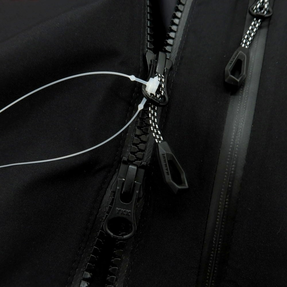 【中古】マムート Mammut ゴアテックス ポリエステル シェルジャケット ブラック【 ASIA XL 】【 状態ランクB 】【 メンズ 】