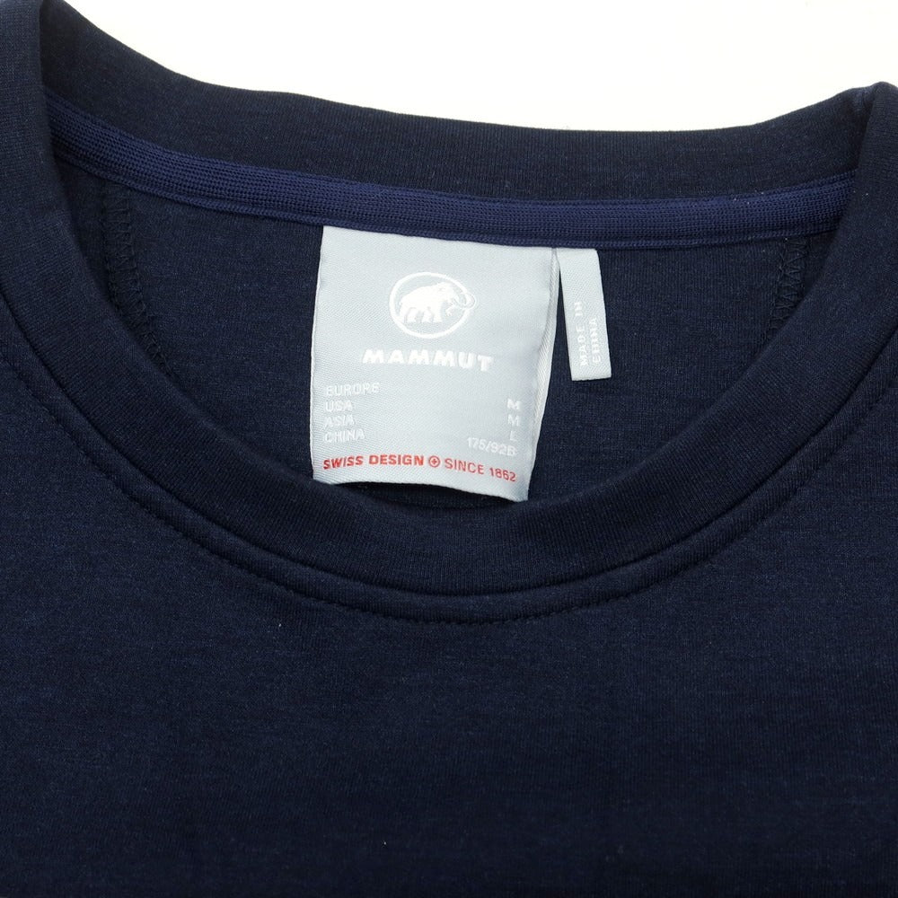 【中古】マムート Mammut ポリエステルレーヨン スウェット ネイビー【 ASIA L 】【 状態ランクB 】【 メンズ 】