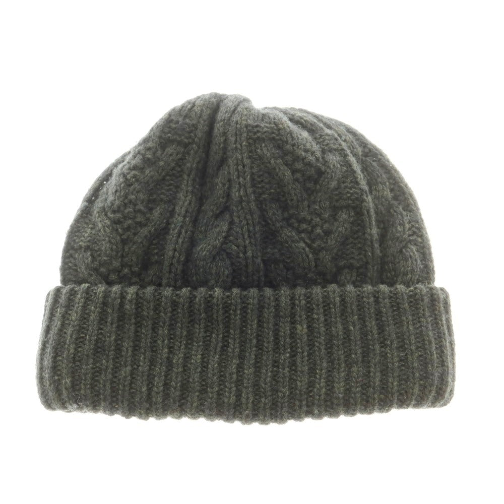 【中古】マッキントッシュフィロソフィー MACKINTOSH PHILOSOPHY ウールナイロン ニットキャップ グリーン【 表記なし 】【 状態ランクB 】【 メンズ 】