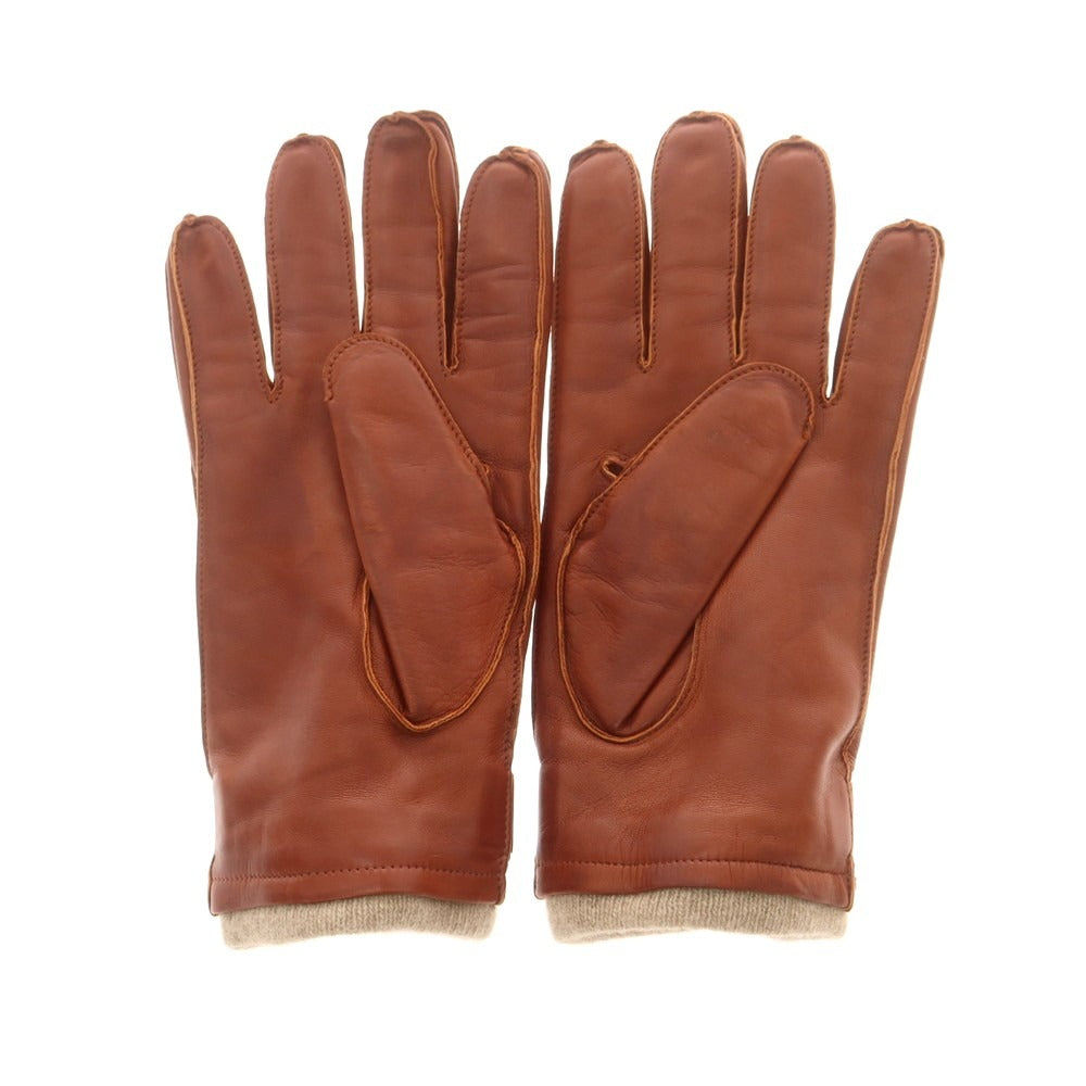 【中古】グローブス gloves レザー 手袋 グローブ ブラウン【 8 1/2 】【 状態ランクC 】【 メンズ 】
