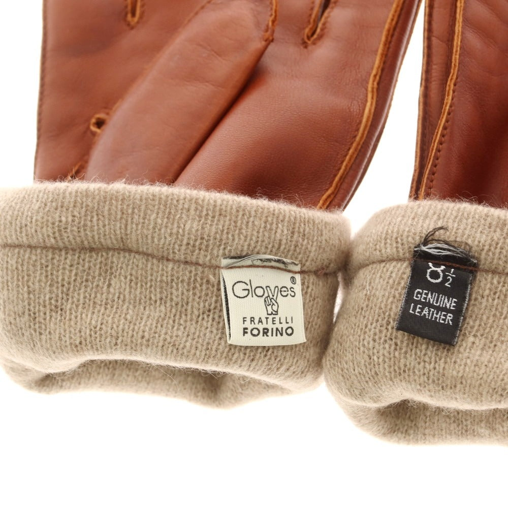 【中古】グローブス gloves レザー 手袋 グローブ ブラウン【 8 1/2 】【 状態ランクC 】【 メンズ 】