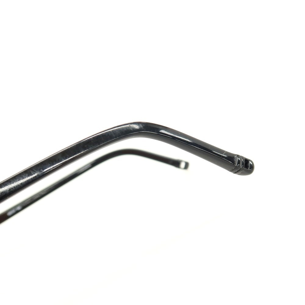 【中古】トゥミ TUMI フルリム メガネ シルバーxブラック【サイズ55□17 145】【 状態ランクC 】【 メンズ 】