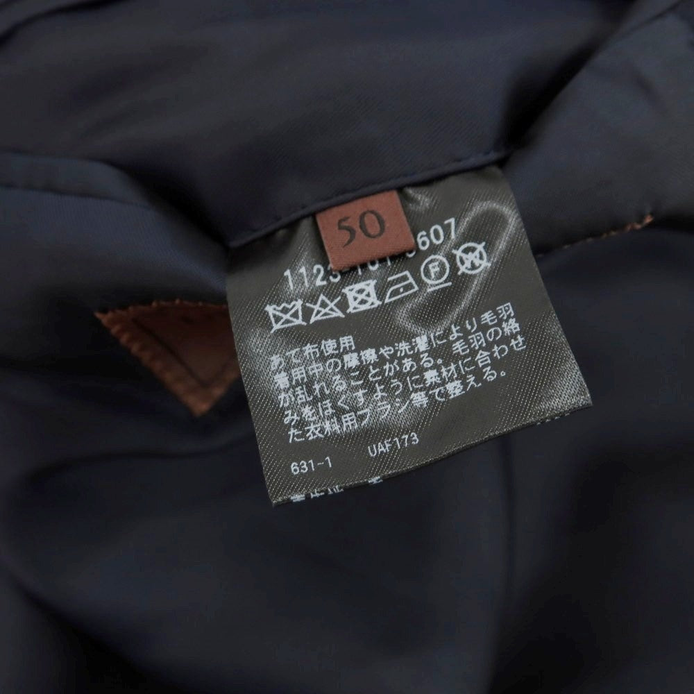 【中古】【未使用】ユナイテッドアローズ UNITED ARROWS ウール 2つボタンスーツ ネイビー【 50 】【 状態ランクS 】【 メンズ 】