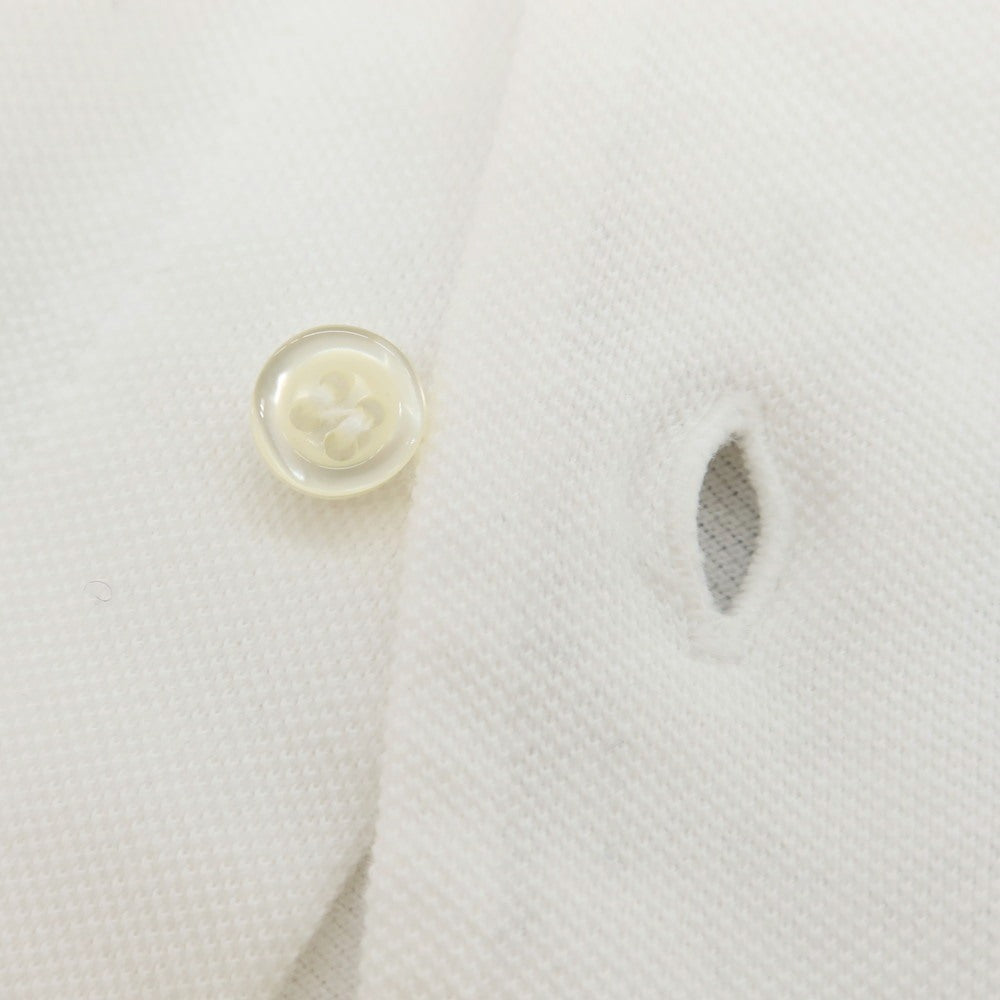 【中古】ギローバー GUY ROVER コットン 鹿の子 カッタウェイ カジュアルシャツ ホワイト【 S 】【 状態ランクC 】【 メンズ 】