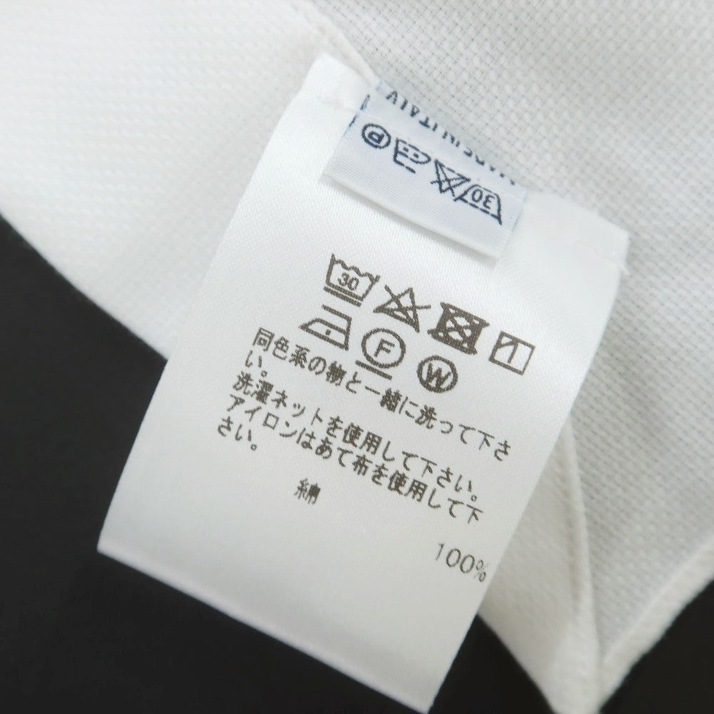 【中古】ボリエッロ BORRIELLO NO ARON コットン ワイドカラー ドレスシャツ ホワイト【 37 】【 状態ランクB 】【 メンズ 】