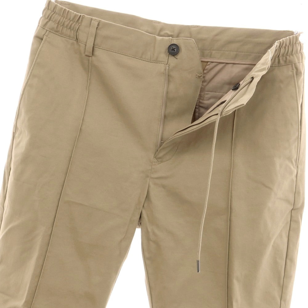 【中古】ナノユニバース nano universe ストレッチ コットン イージースラックスパンツ ベージュ【 M 】【 状態ランクB 】【 メンズ 】