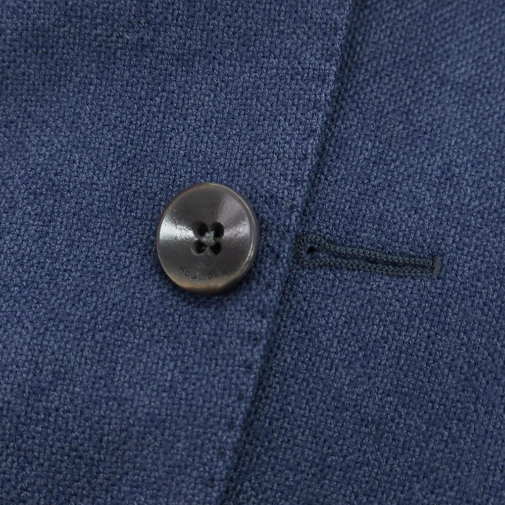 【中古】ボリオリ BOGLIOLI DOVER ウール 3B テーラードジャケット ライトネイビー【 46 】【 状態ランクB 】【 メンズ 】