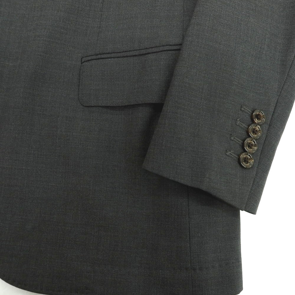 【中古】イレブンティ eleventy ストレッチ ウール 2B テーラードジャケット ダークグレー【 46 】【 状態ランクB 】【 メンズ 】