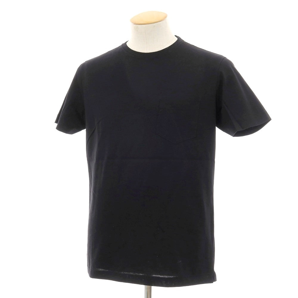 【中古】オリアン ORIAN コットン ジャージー クルーネック 半袖ポケットTシャツ ブラック【サイズS】【 状態ランクC 】【 メンズ 】