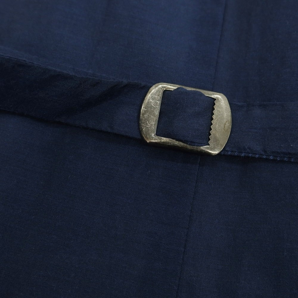 【中古】ボリオリ BOGLIOLI ウールコットン チェック ドレス系ジレ ダークネイビー【 46 】【 状態ランクB 】【 メンズ 】