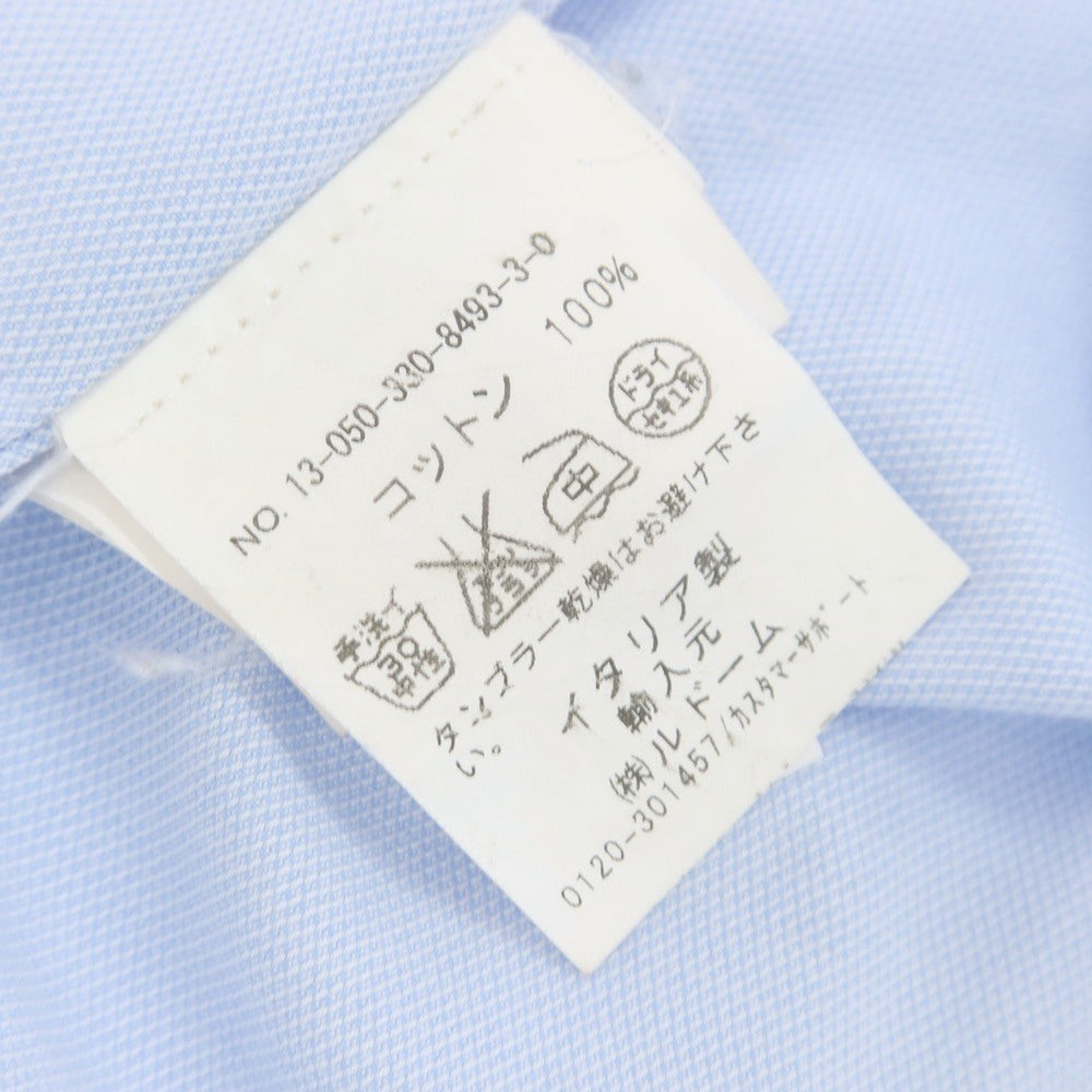 【中古】ギローバー GUY ROVER コットン ボタンダウン ドレスシャツ ライトブルー【 38 】【 状態ランクC 】【 メンズ 】