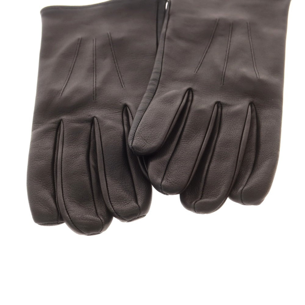 【中古】デンツ DENTS レザー 手袋 グローブ ブラック【 7 1/2 】【 状態ランクB 】【 メンズ 】