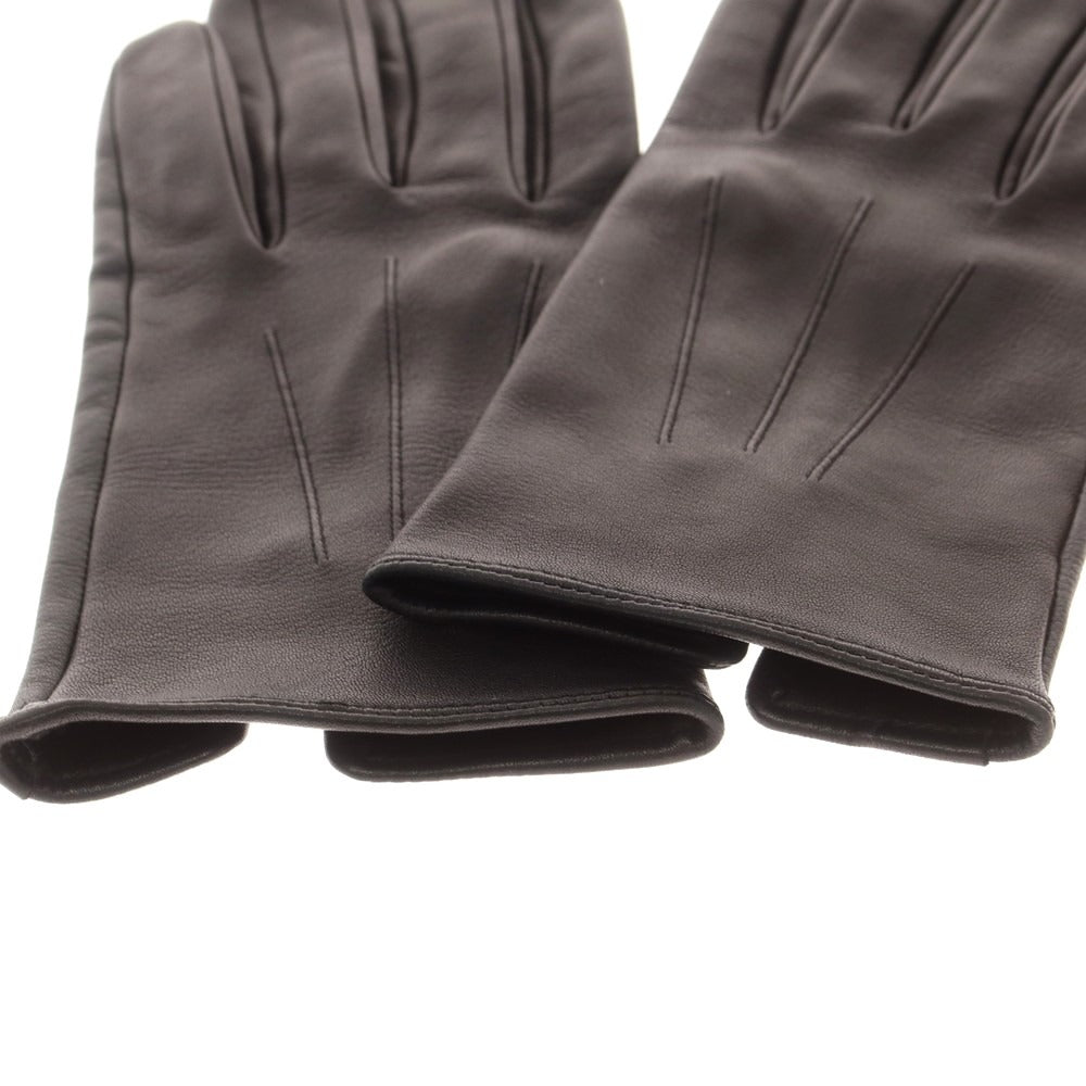 【中古】デンツ DENTS レザー 手袋 グローブ ブラック【 7 1/2 】【 状態ランクB 】【 メンズ 】