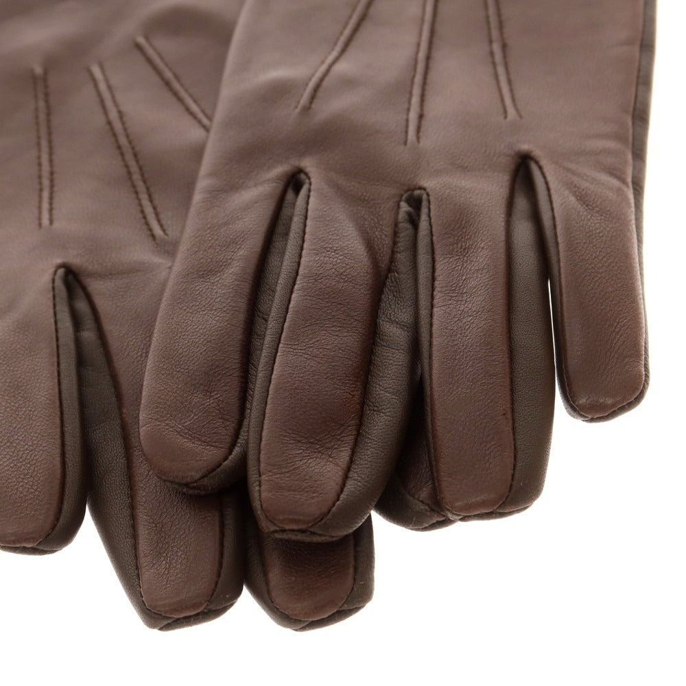 【中古】デンツ DENTS レザー 手袋 グローブ ブラウン【 7 1/2 】【 状態ランクB 】【 メンズ 】